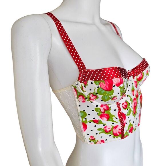 vintage victoria’s secret coquette corset top - Picture 4 of 6